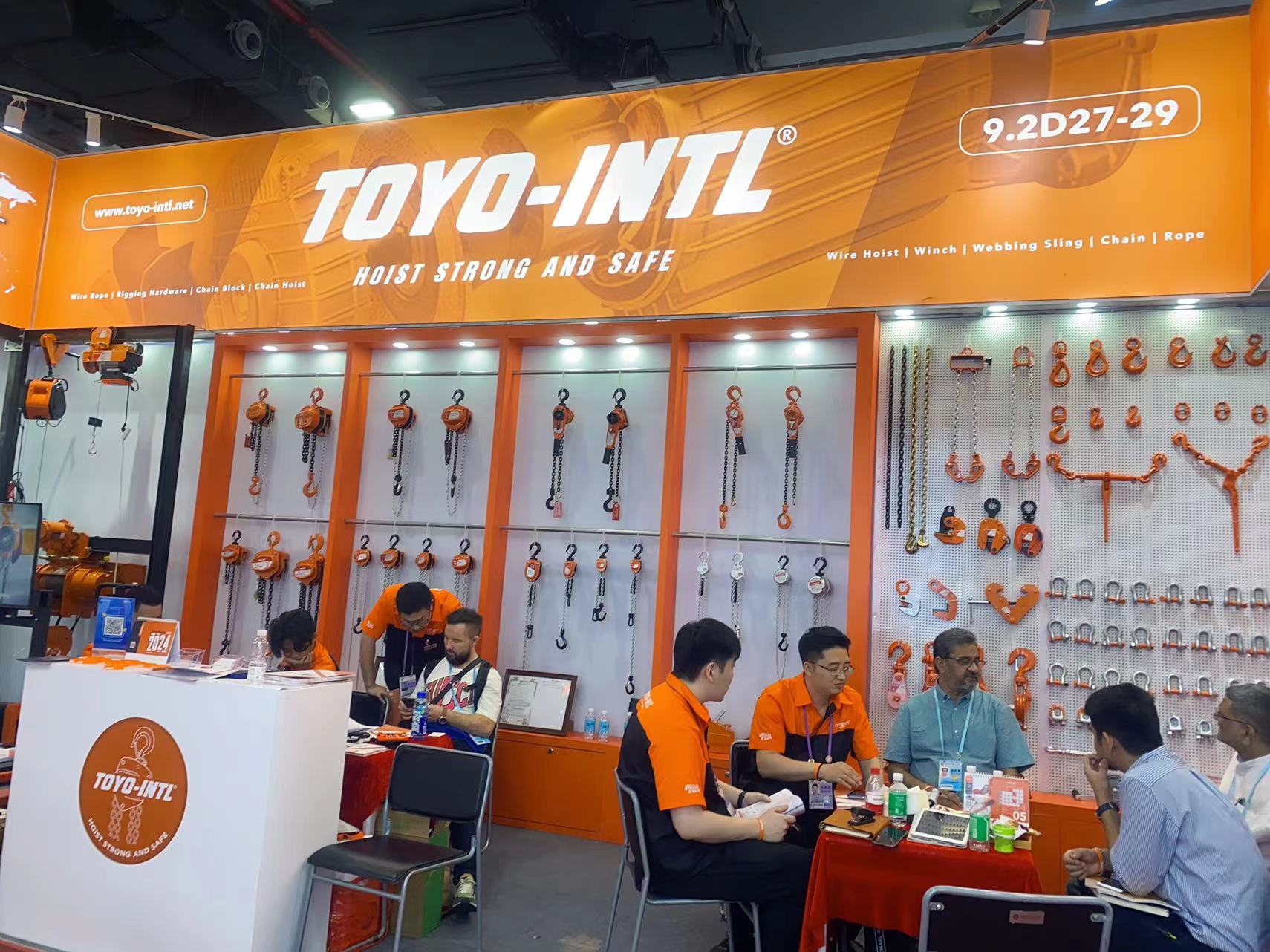 During the 135th Canton Fair, customers from all over the world inquired about ‘TOYO-INTL’.